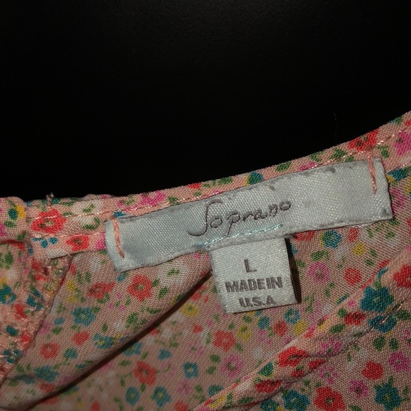 Floral crop top - Picture 3 of 3